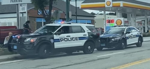 Additional photo  of Warwick Police
                    Cruiser P-21, a 2019 Ford Police Interceptor Utility                     taken by @riemergencyvehicles