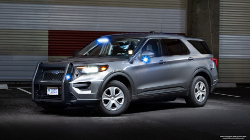 Additional photo  of Massachusetts State Police
                    Cruiser 1835, a 2023 Ford Police Interceptor Utility Hybrid                     taken by Kieran Egan