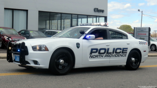 Additional photo  of North Providence Police
                    Cruiser 288, a 2013-2014 Dodge Charger                     taken by Kieran Egan