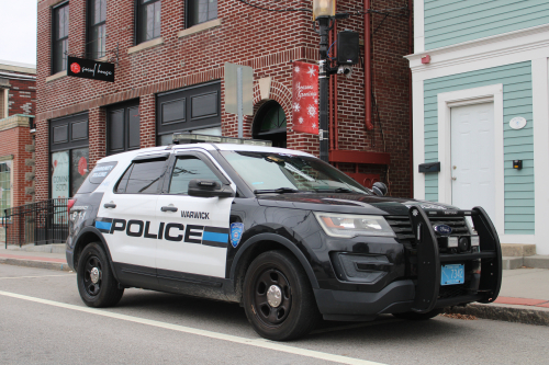 Additional photo  of Warwick Police
                    Cruiser CP-50, a 2016 Ford Police Interceptor Utility                     taken by @riemergencyvehicles