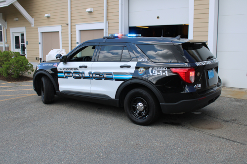 Additional photo  of Watertown Police
                    Cruiser 468, a 2021 Ford Police Interceptor Utility                     taken by @riemergencyvehicles