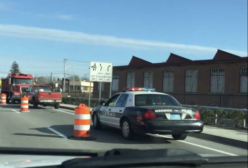 Additional photo  of Warwick Police
                    Cruiser P-13, a 2009-2011 Ford Crown Victoria Police Interceptor                     taken by Kieran Egan