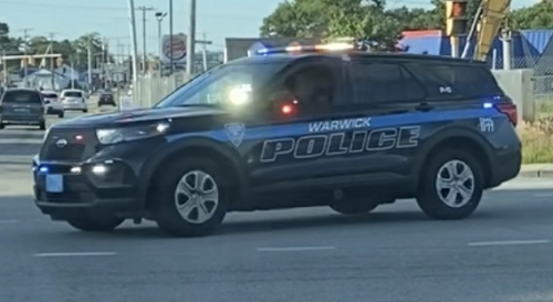 Additional photo  of Warwick Police
                    Cruiser P-10, a 2021 Ford Police Interceptor Utility                     taken by @riemergencyvehicles