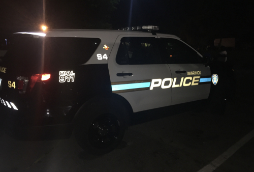 Additional photo  of Warwick Police
                    Supervisor 4, a 2017 Ford Police Interceptor Utility/Setina Push Bumper                     taken by @riemergencyvehicles