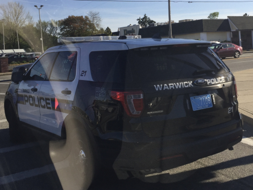 Additional photo  of Warwick Police
                    Cruiser P-21, a 2019 Ford Police Interceptor Utility                     taken by @riemergencyvehicles