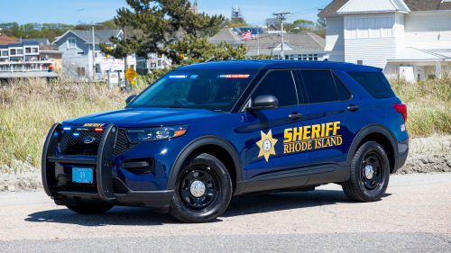 Additional photo  of Rhode Island Division of Sheriffs
                    Cruiser 49, a 2022 Ford Police Interceptor Utility                     taken by Kieran Egan