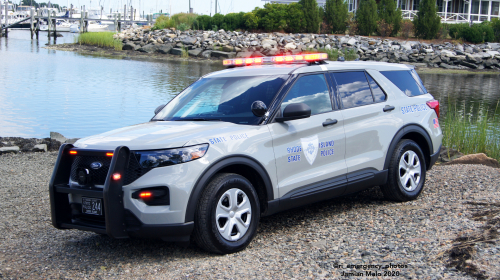 Additional photo  of Rhode Island State Police
                    Cruiser 244, a 2020 Ford Police Interceptor Utility                     taken by Kieran Egan