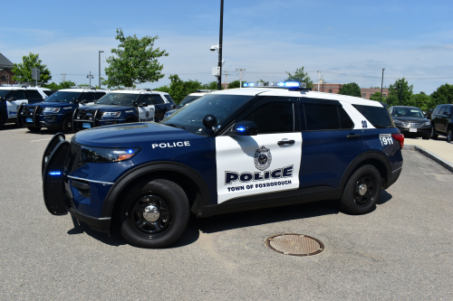 Additional photo  of Foxborough Police
                    Cruiser 28, a 2020 Ford Police Interceptor Utility                     taken by Jamian Malo
