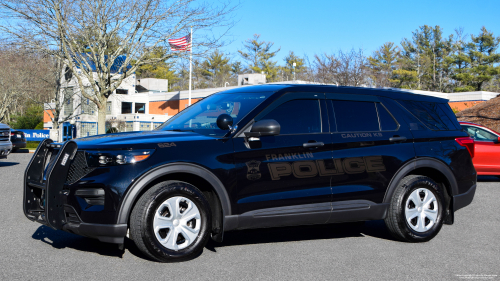 Additional photo  of Franklin Police
                    Cruiser 624, a 2020 Ford Police Interceptor Utility                     taken by Kieran Egan