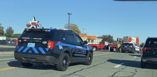 Additional photo  of Warwick Police
                    Cruiser P-2, a 2021 Ford Police Interceptor Utility                     taken by @riemergencyvehicles