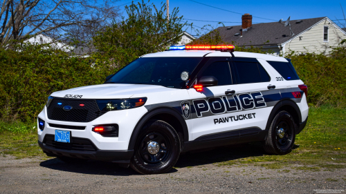 Additional photo  of Pawtucket Police
                    Cruiser 309, a 2020 Ford Police Interceptor Utility                     taken by Kieran Egan