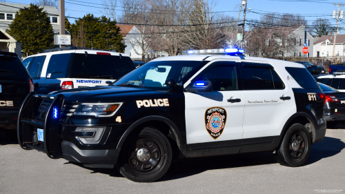 Additional photo  of Newport Police
                    Car 4, a 2016 Ford Police Interceptor Utility                     taken by Kieran Egan