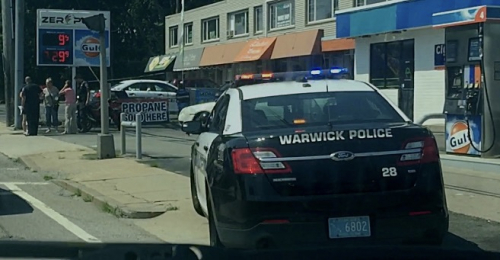 Additional photo  of Warwick Police
                    Cruiser P-28, a 2016 Ford Police Interceptor Sedan                     taken by Kieran Egan