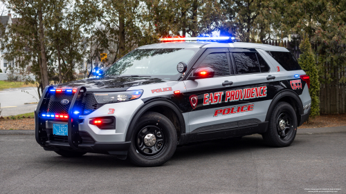 Additional photo  of East Providence Police
                    Car 3, a 2022 Ford Police Interceptor Utility                     taken by Kieran Egan