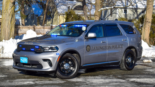 Additional photo  of Lexington Police
                    Cruiser 410, a 2021 Dodge Durango                     taken by Kieran Egan