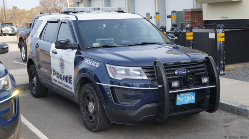 Additional photo  of Foxborough Police
                    Cruiser 30, a 2019 Ford Police Interceptor Utility                     taken by Kieran Egan