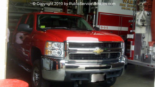 Additional photo  of Warren Fire
                    Utility 1, a 2008 Chevrolet 2500HD                     taken by Kieran Egan