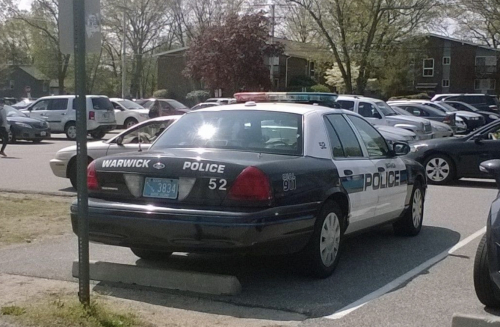 Additional photo  of Warwick Police
                    Cruiser P-52, a 2006-2008 Ford Crown Victoria Police Interceptor                     taken by Kieran Egan