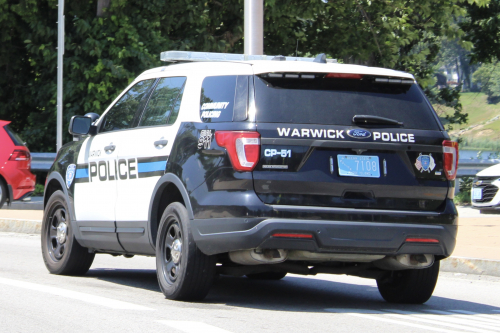 Additional photo  of Warwick Police
                    Cruiser CP-51, a 2019 Ford Police Interceptor Utility                     taken by @riemergencyvehicles