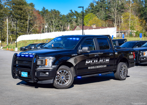 Additional photo  of Middleborough Police
                    Cruiser 46, a 2019 Ford F-150 Police Responder                     taken by Kieran Egan