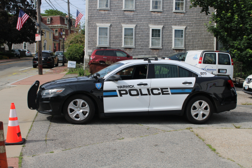 Additional photo  of Warwick Police
                    Cruiser R-77, a 2015 Ford Police Interceptor Sedan                     taken by Kieran Egan