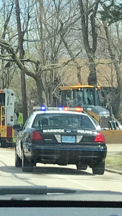 Additional photo  of Warwick Police
                    Cruiser R-78, a 2006-2008 Ford Crown Victoria Police Interceptor                     taken by Kieran Egan