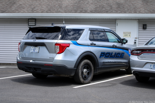 Additional photo  of Barrington Police
                    Car 1, a 2021 Ford Police Interceptor Utility                     taken by Luke Tougas