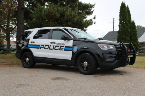 Additional photo  of Warwick Police
                    Cruiser CP-59, a 2017 Ford Police Interceptor Utility                     taken by @riemergencyvehicles