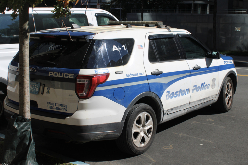 Additional photo  of Boston Police
                    Cruiser 8530, a 2018 Ford Police Interceptor Utility                     taken by Nicholas You