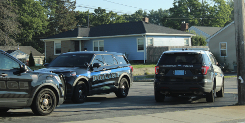 Additional photo  of Warwick Police
                    Cruiser S-2, a 2021 Ford Police Interceptor Utility                     taken by @riemergencyvehicles