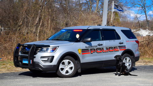 Additional photo  of Glocester Police
                    Cruiser 524, a 2017 Ford Police Interceptor Utility                     taken by Kieran Egan