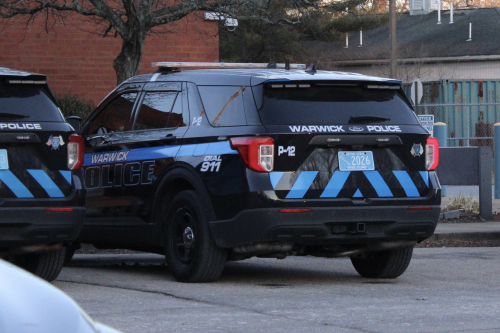 Additional photo  of Warwick Police
                    Cruiser P-12, a 2022 Ford Police Interceptor Utility                     taken by @riemergencyvehicles