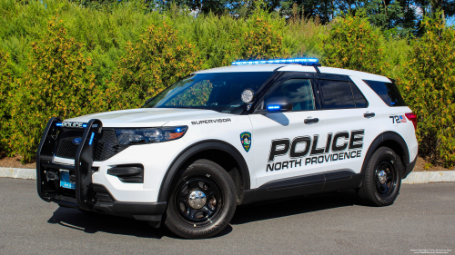 Additional photo  of North Providence Police
                    Cruiser 72, a 2021 Ford Police Interceptor Utility                     taken by Kieran Egan