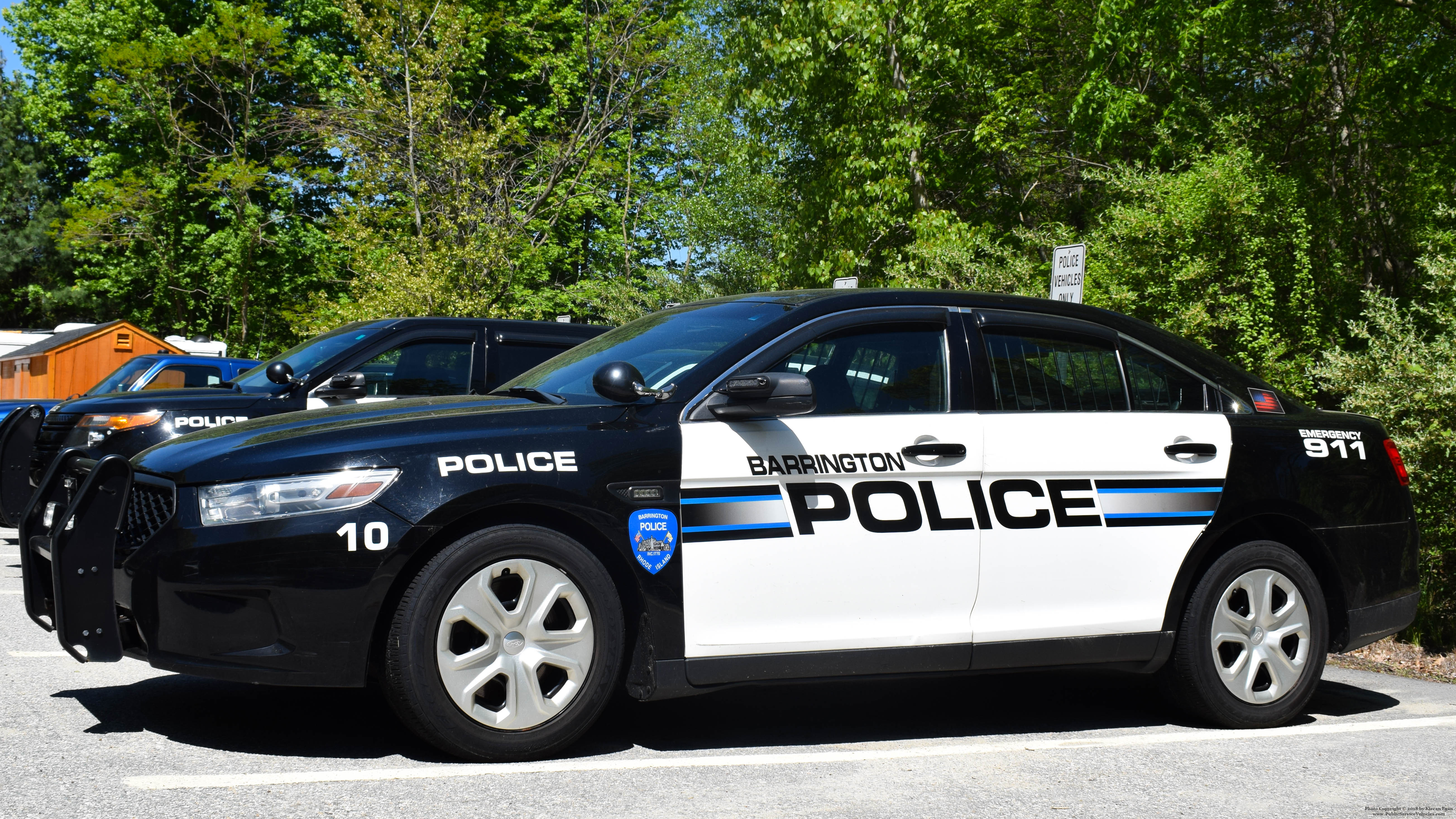 A photo  of Barrington Police
            Car 10, a 2013 Ford Police Interceptor Sedan             taken by Kieran Egan