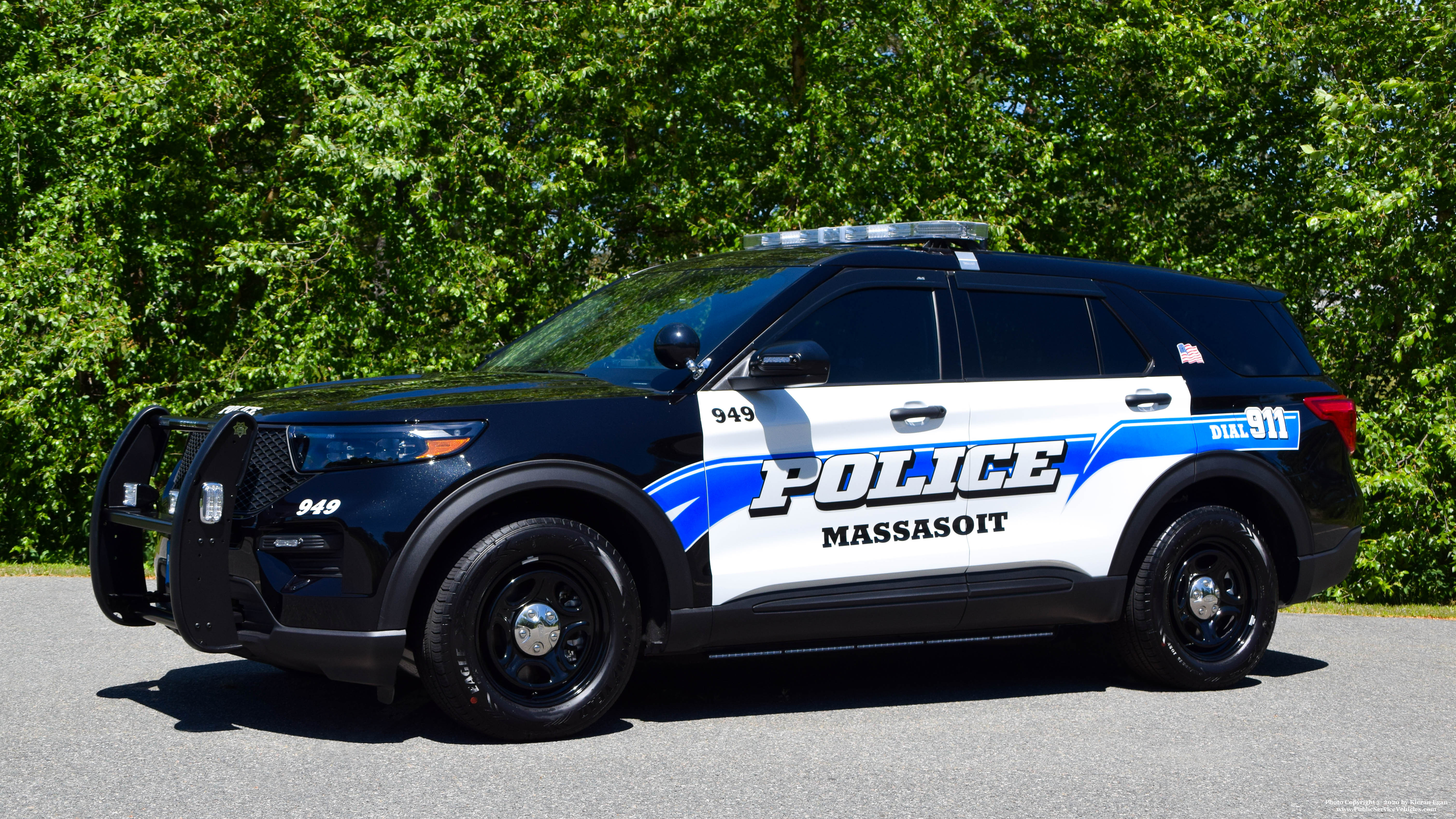 A photo  of Massasoit Community College Police
            Cruiser 949, a 2020 Ford Police Interceptor Utility             taken by Kieran Egan