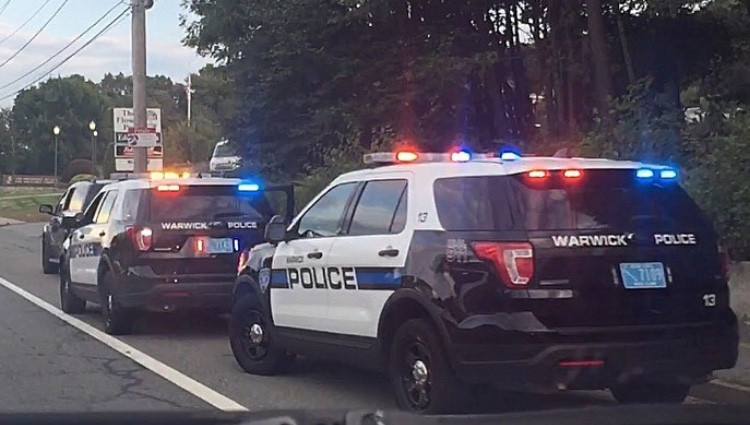 A photo  of Warwick Police
            Cruiser P-13, a 2019 Ford Police Interceptor Utility             taken by @riemergencyvehicles