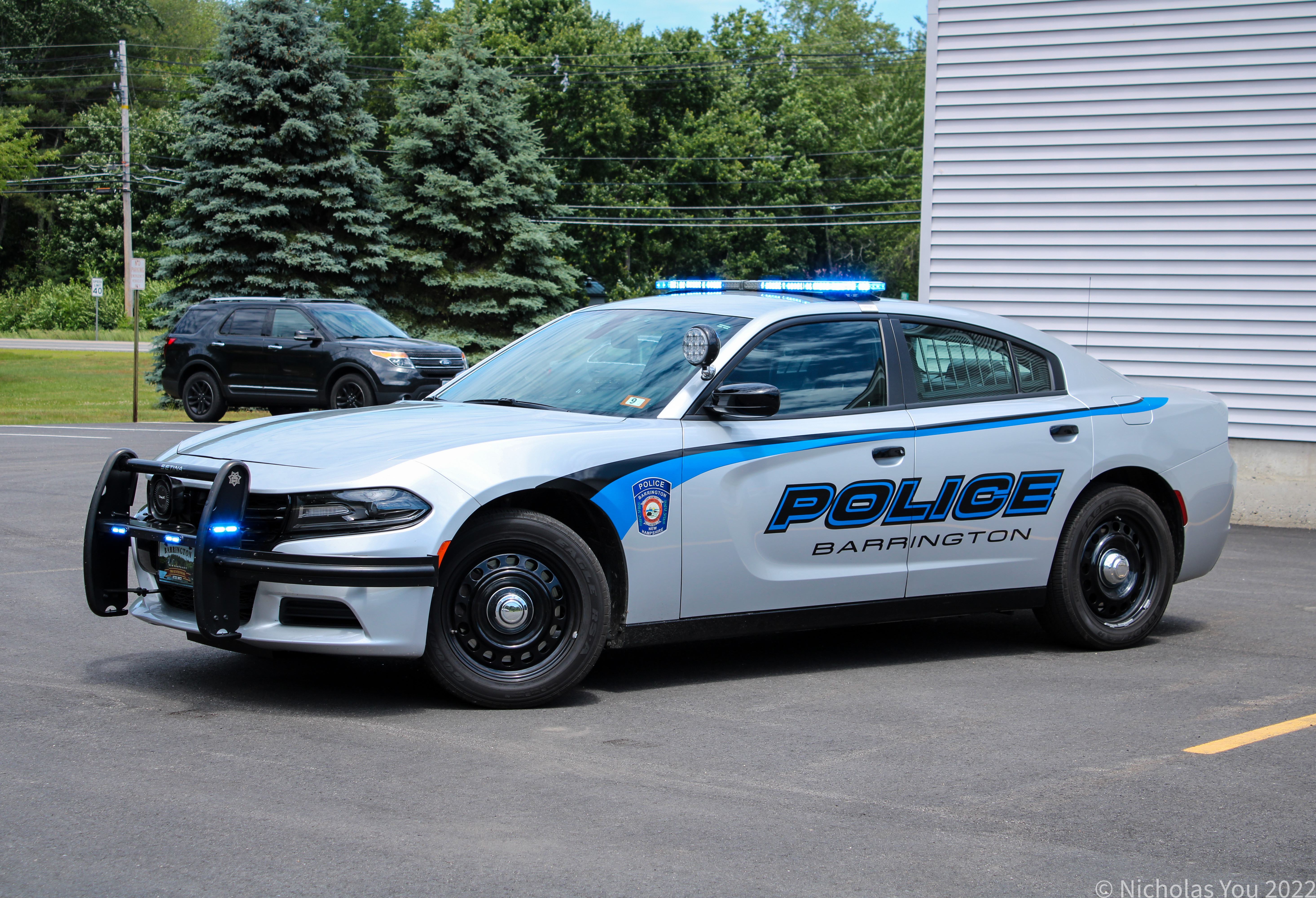 A photo  of Barrington Police
            Patrol Unit, a 2015-2021 Dodge Charger             taken by Nicholas You