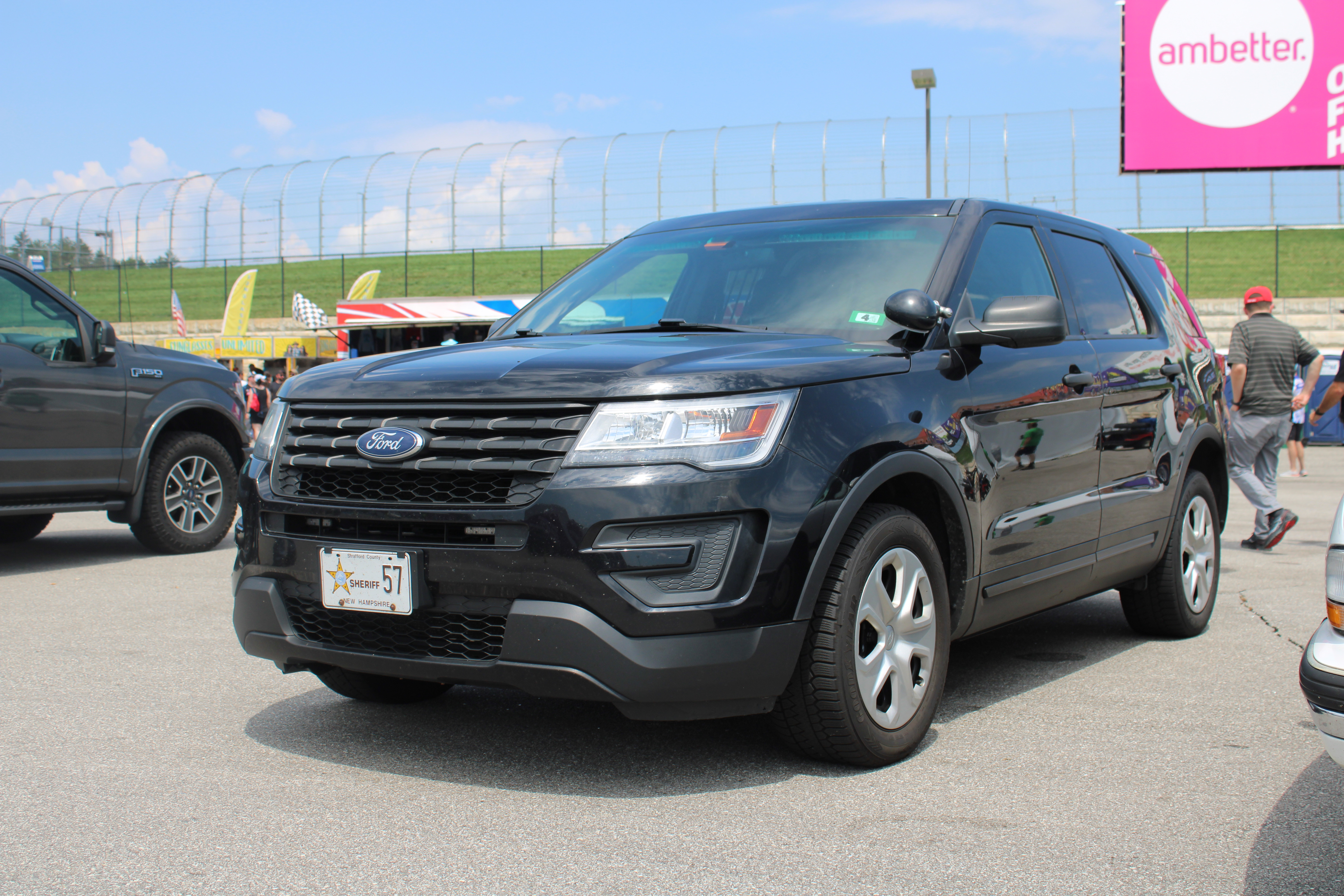 A photo  of Strafford County Sheriff
            Car 57, a 2016-2019 Ford Police Interceptor Utility             taken by @riemergencyvehicles