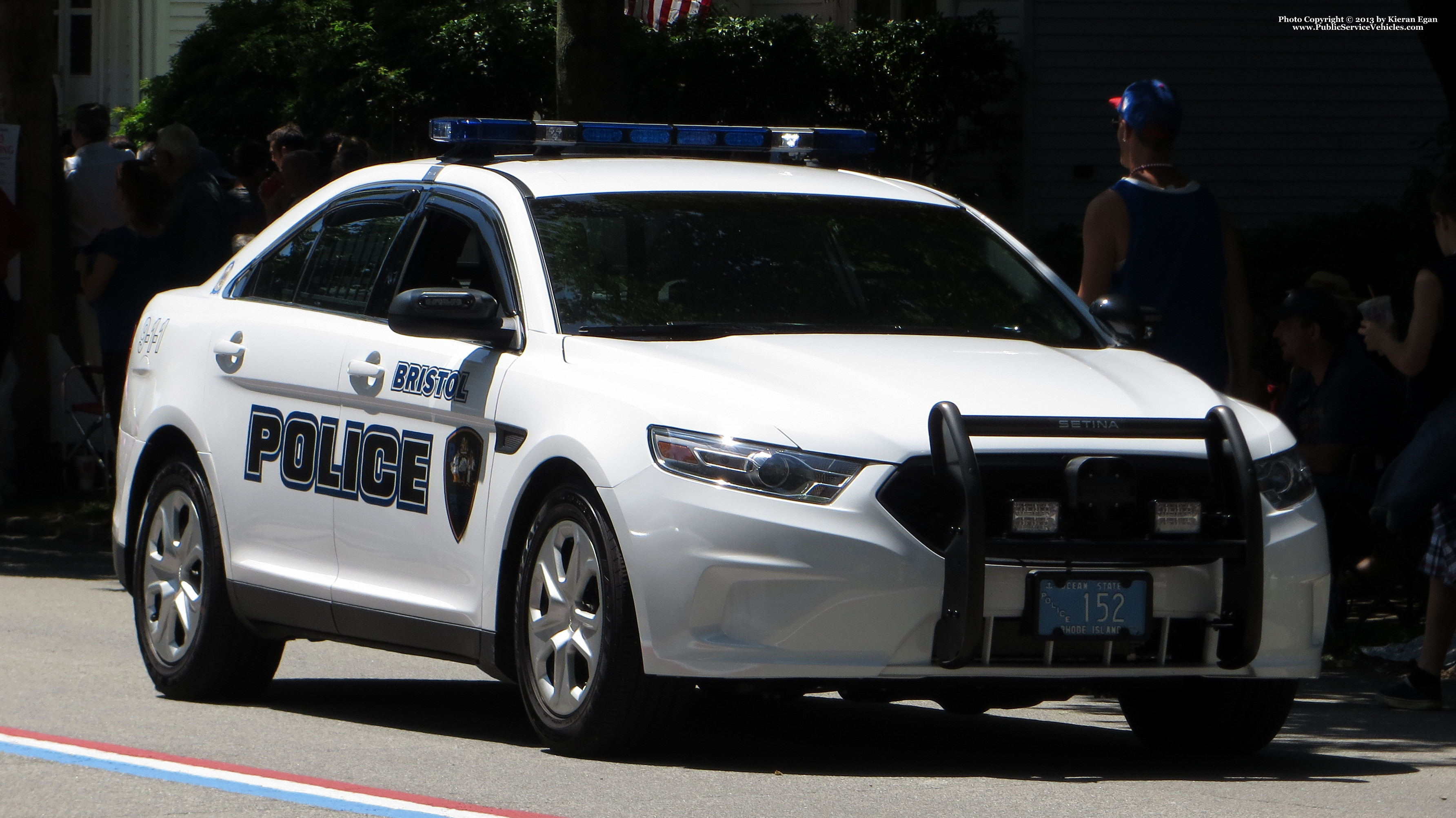 A photo  of Bristol Police
            Cruiser 152, a 2013 Ford Police Interceptor Sedan             taken by Kieran Egan