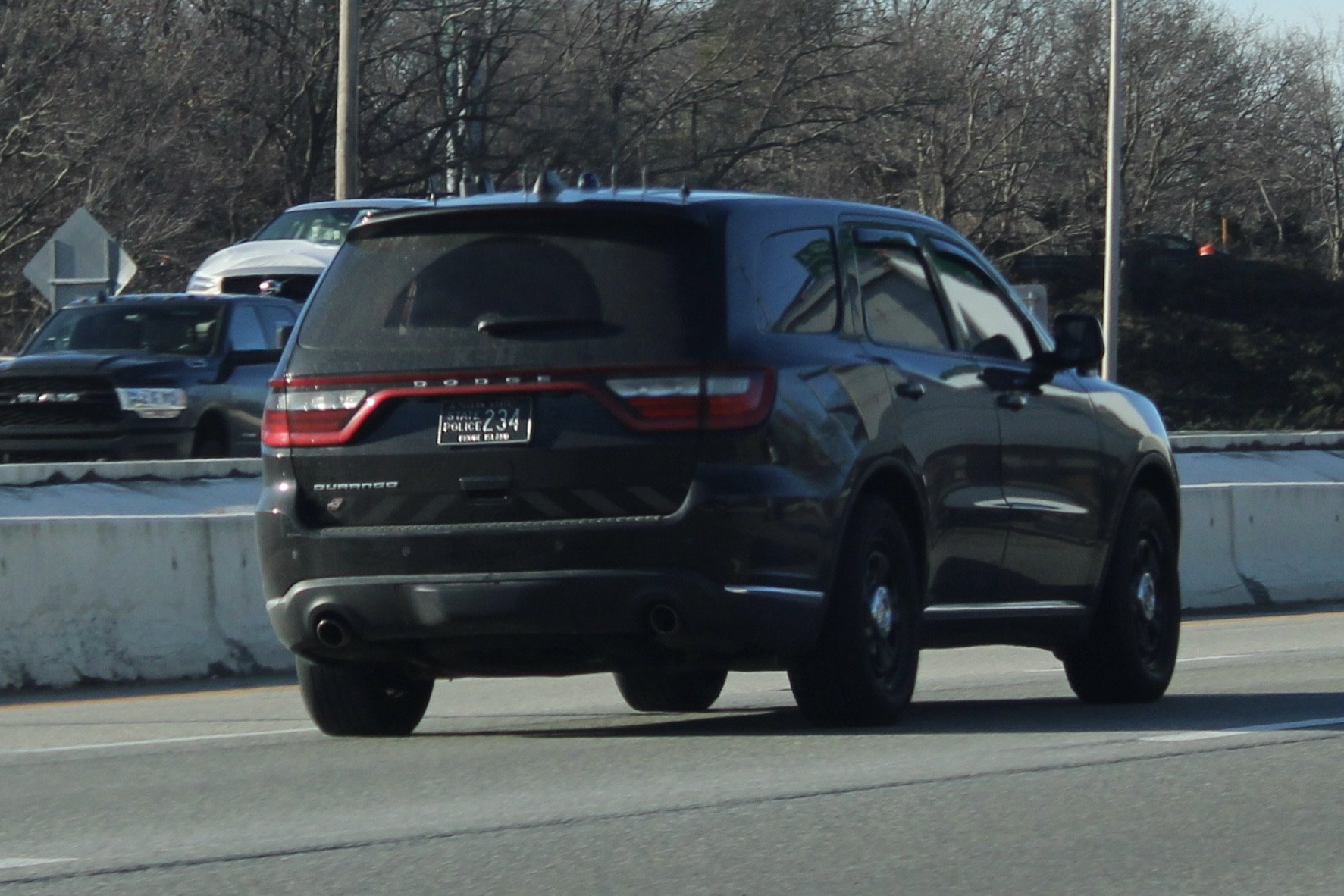 A photo  of Rhode Island State Police
            Cruiser 234, a 2021 Dodge Durango             taken by @riemergencyvehicles