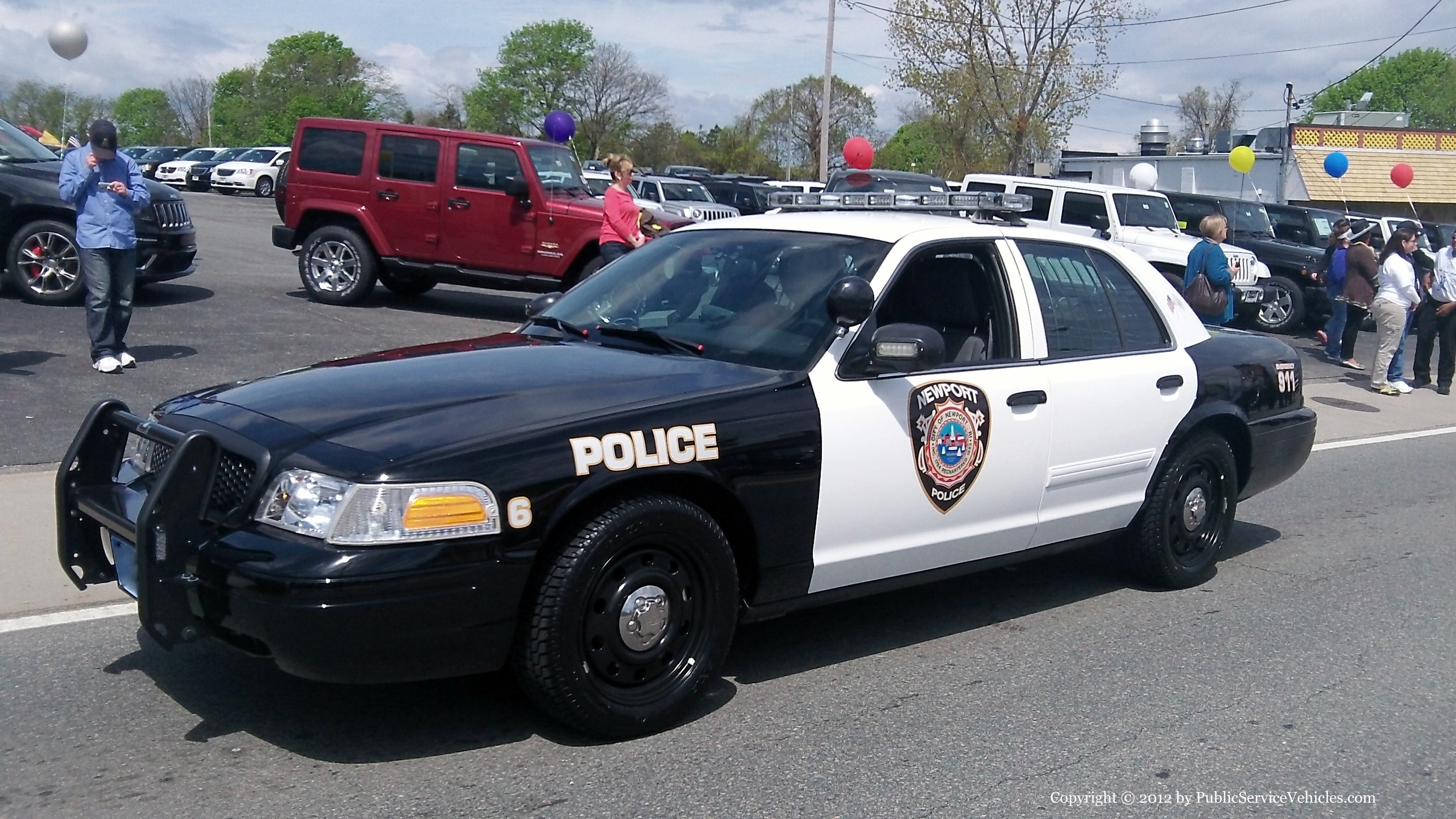 A photo  of Newport Police
            Car 6, a 2009-2011 Ford Crown Victoria Police Interceptor             taken by Kieran Egan