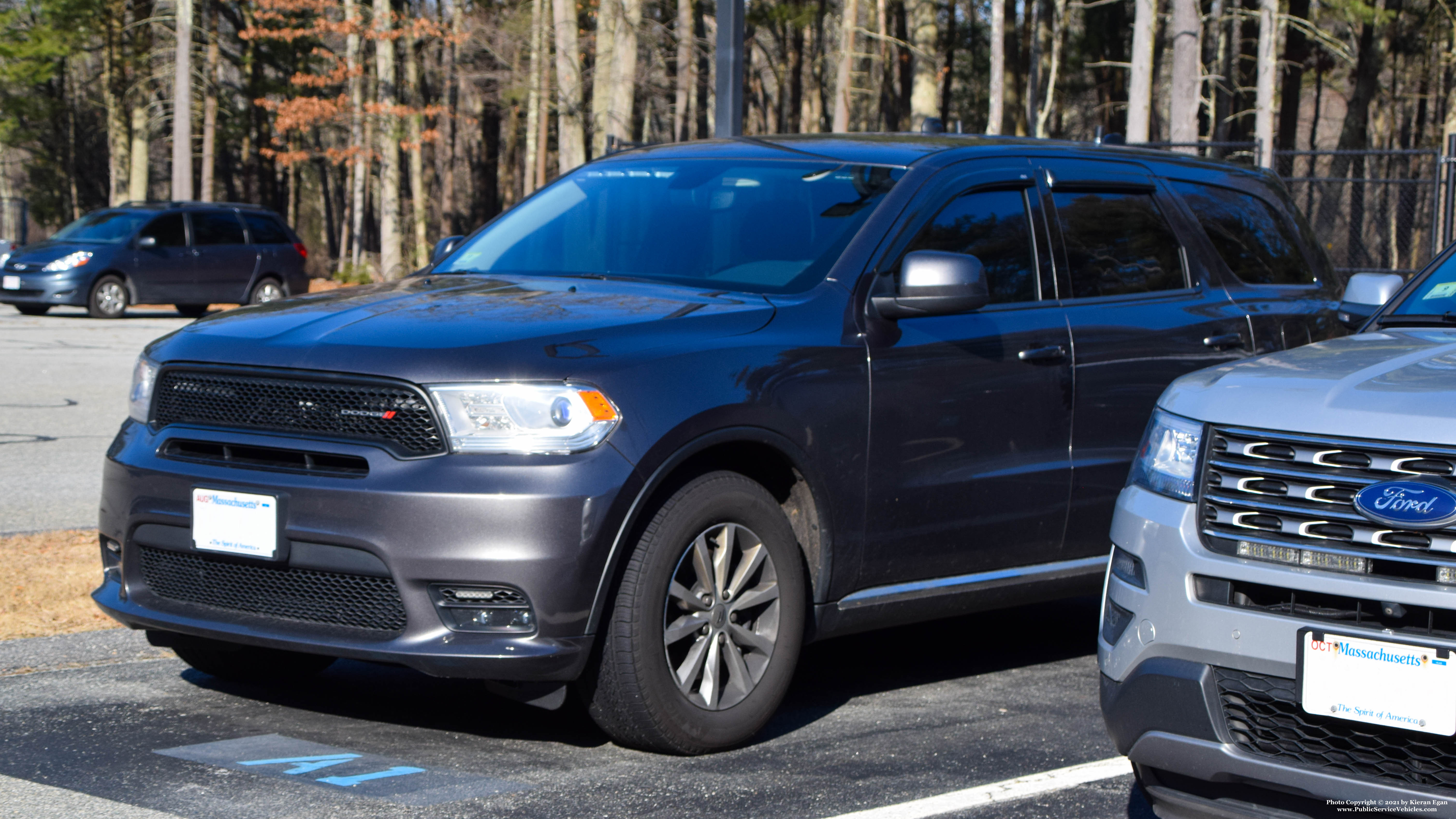 A photo  of Seekonk Police
            Admin 1, a 2019 Dodge Durango             taken by Kieran Egan