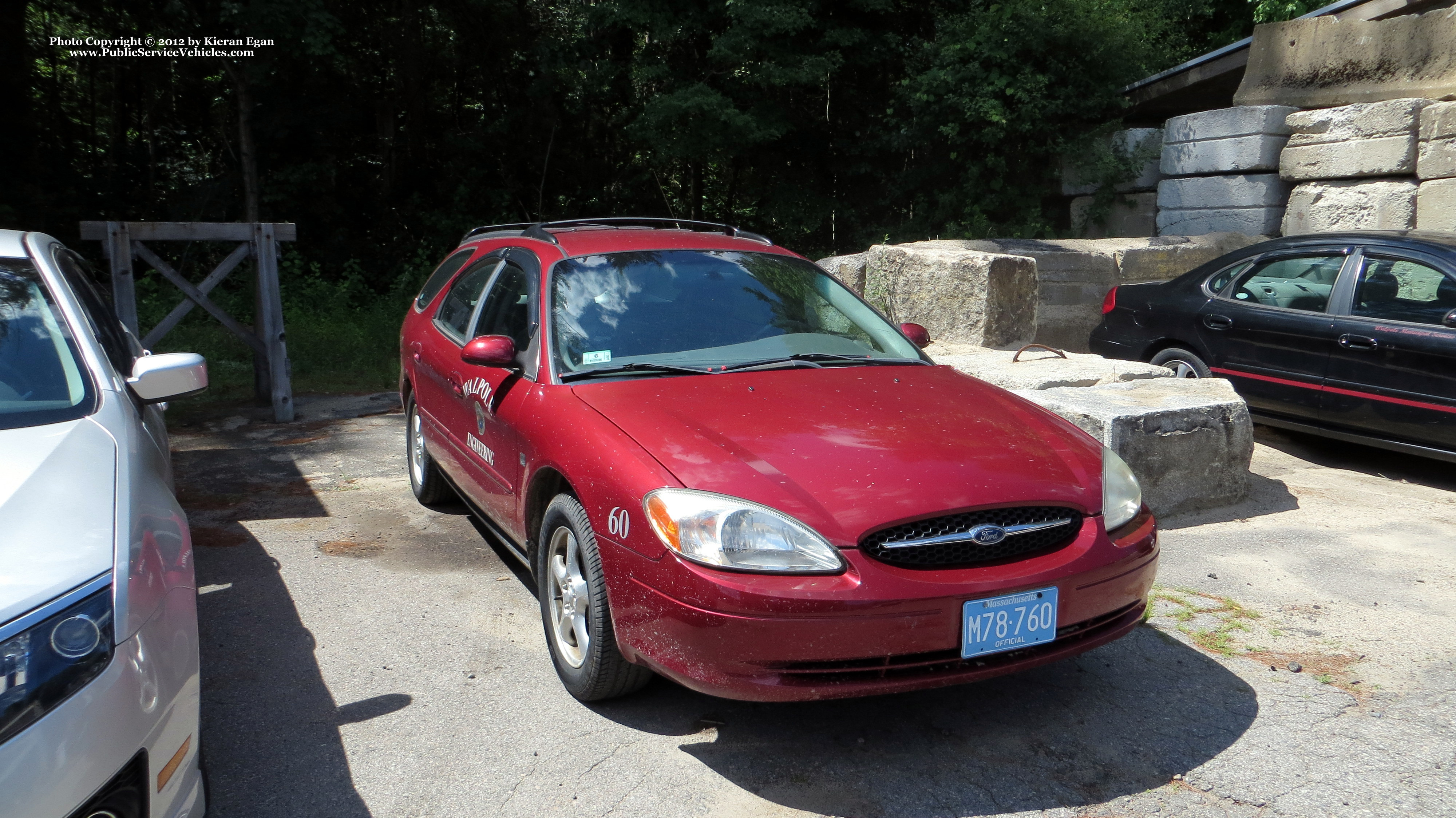 A photo  of Walpole Municipal Vehicles
            Car 760, a 2000-2007 Ford Taurus Wagon             taken by Kieran Egan