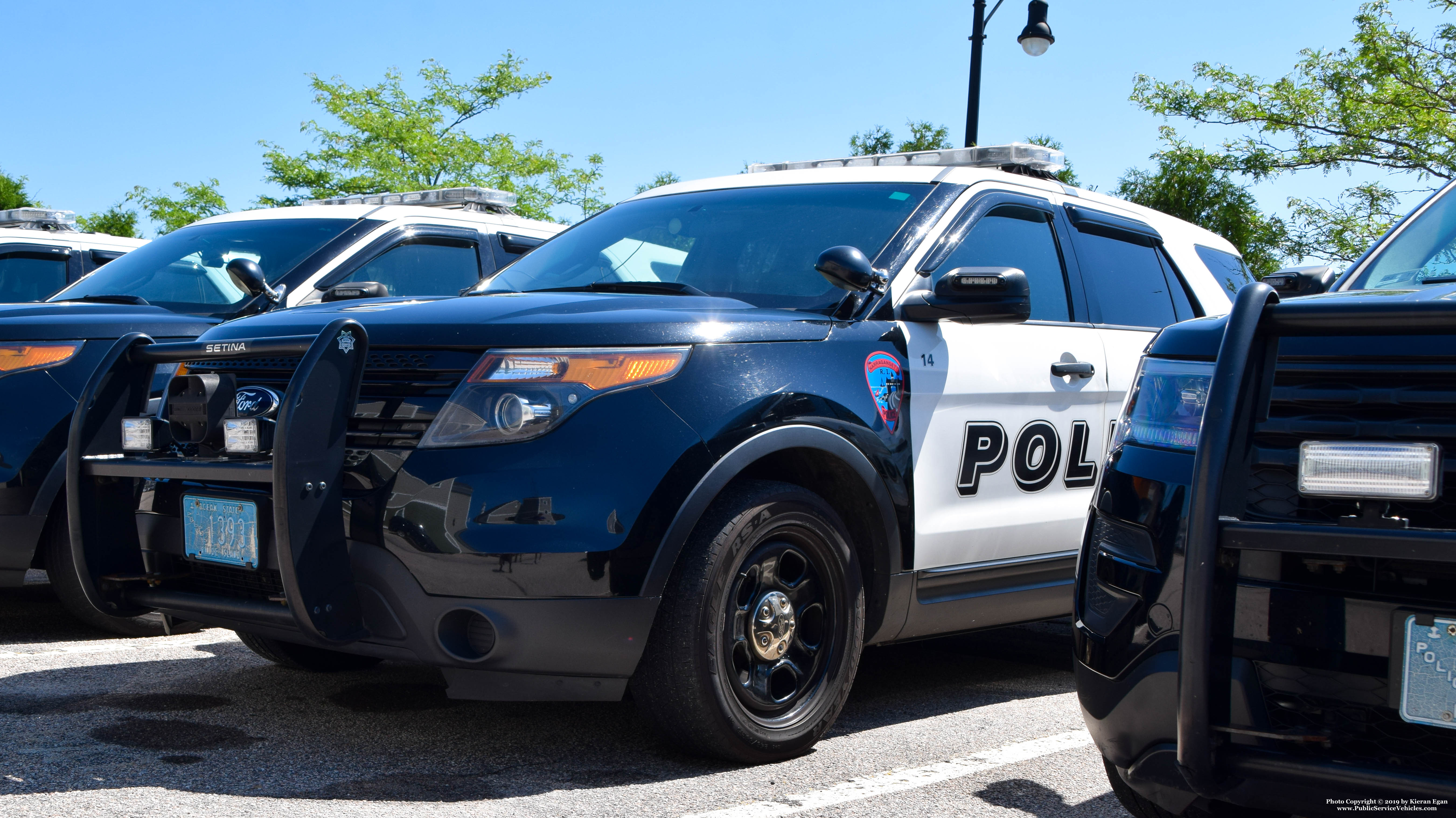 A photo  of Narragansett Police
            Car 14, a 2015 Ford Police Interceptor Utility             taken by Kieran Egan