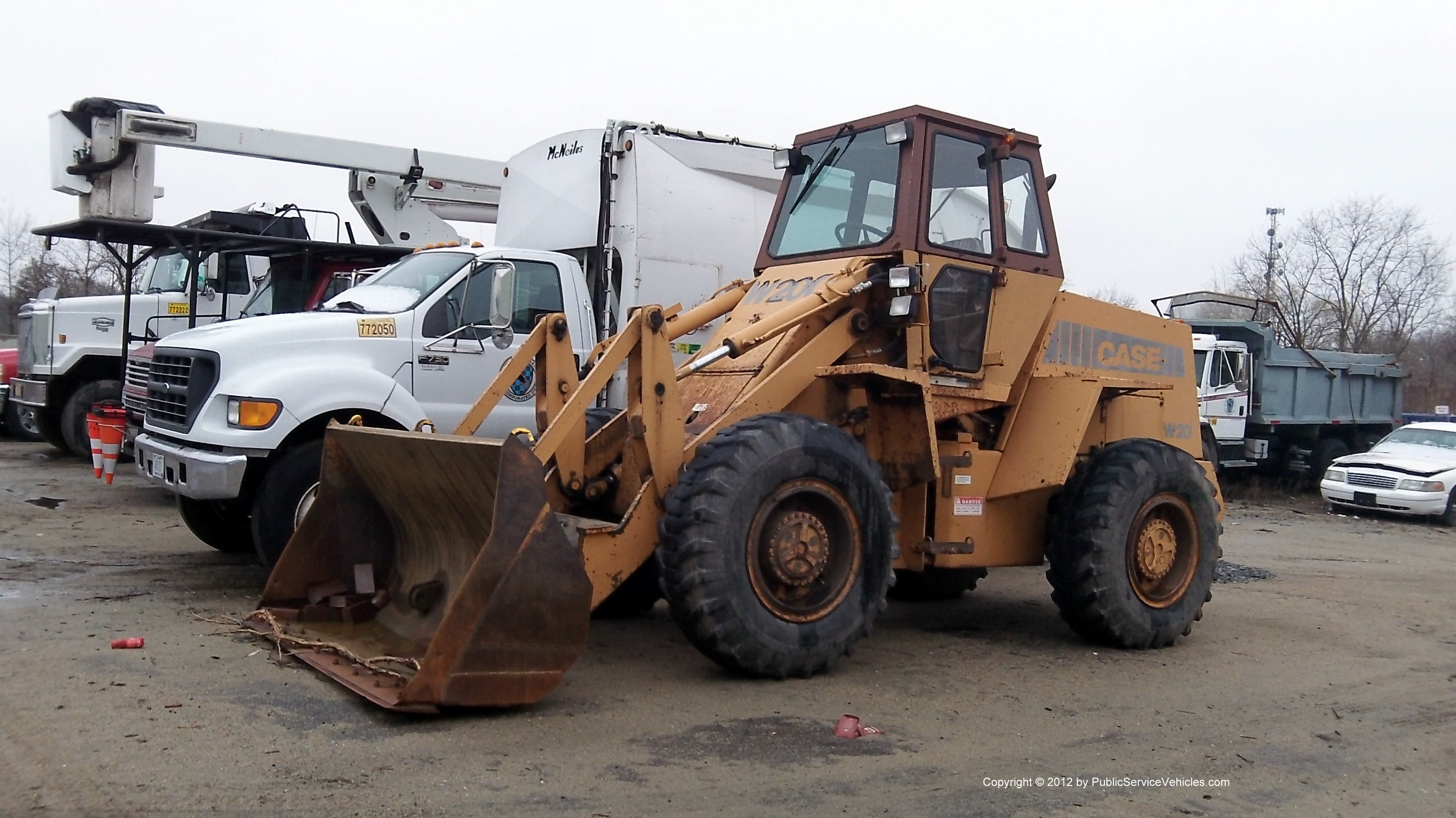 A photo  of Warren Public Works
            Loader 1204, a 1985-1988 CASE W20C             taken by Kieran Egan