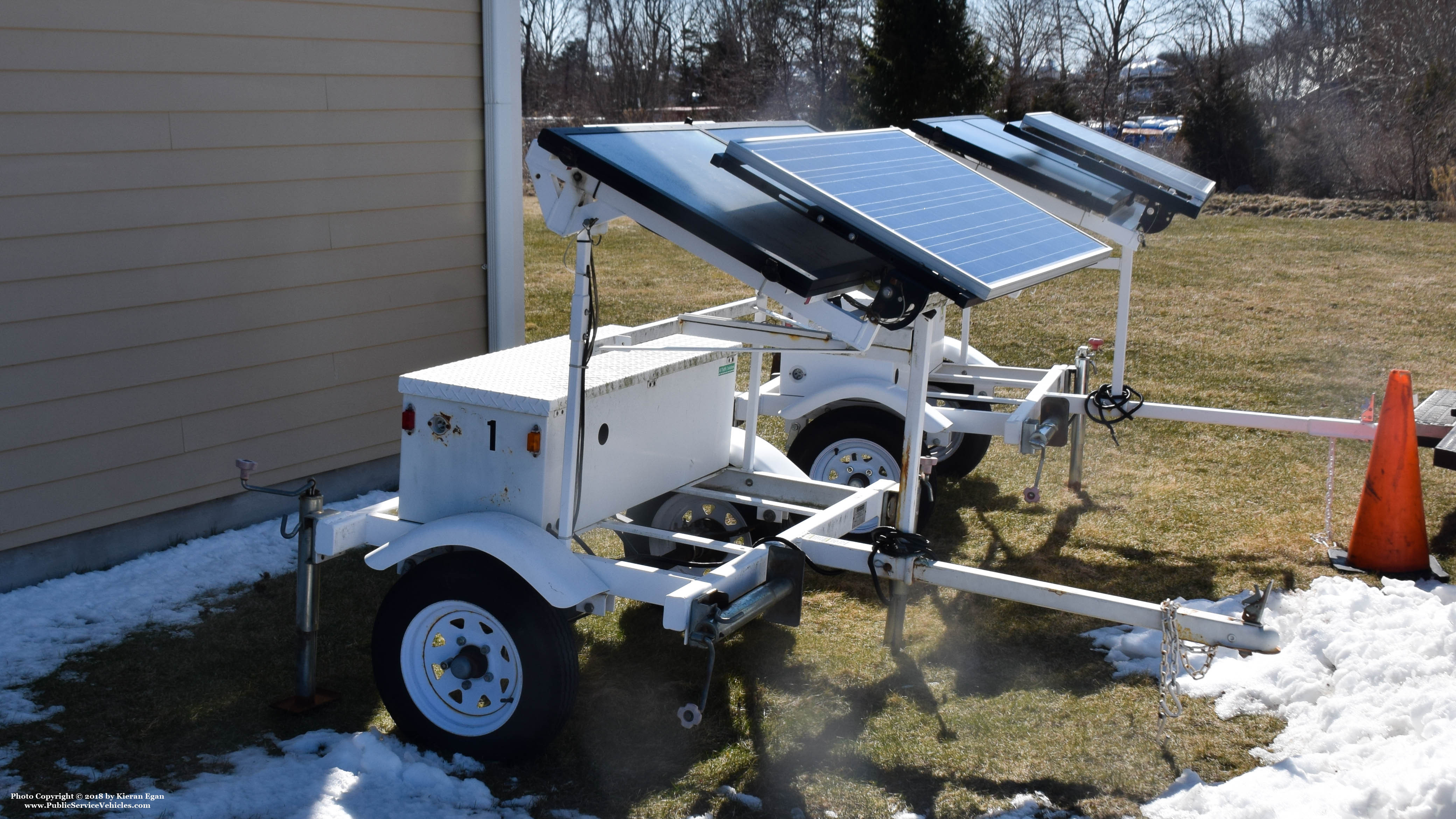 A photo  of Charlestown Police
            Speed Trailer 1, a 2006-2010 MPH Speed Monitor             taken by Kieran Egan