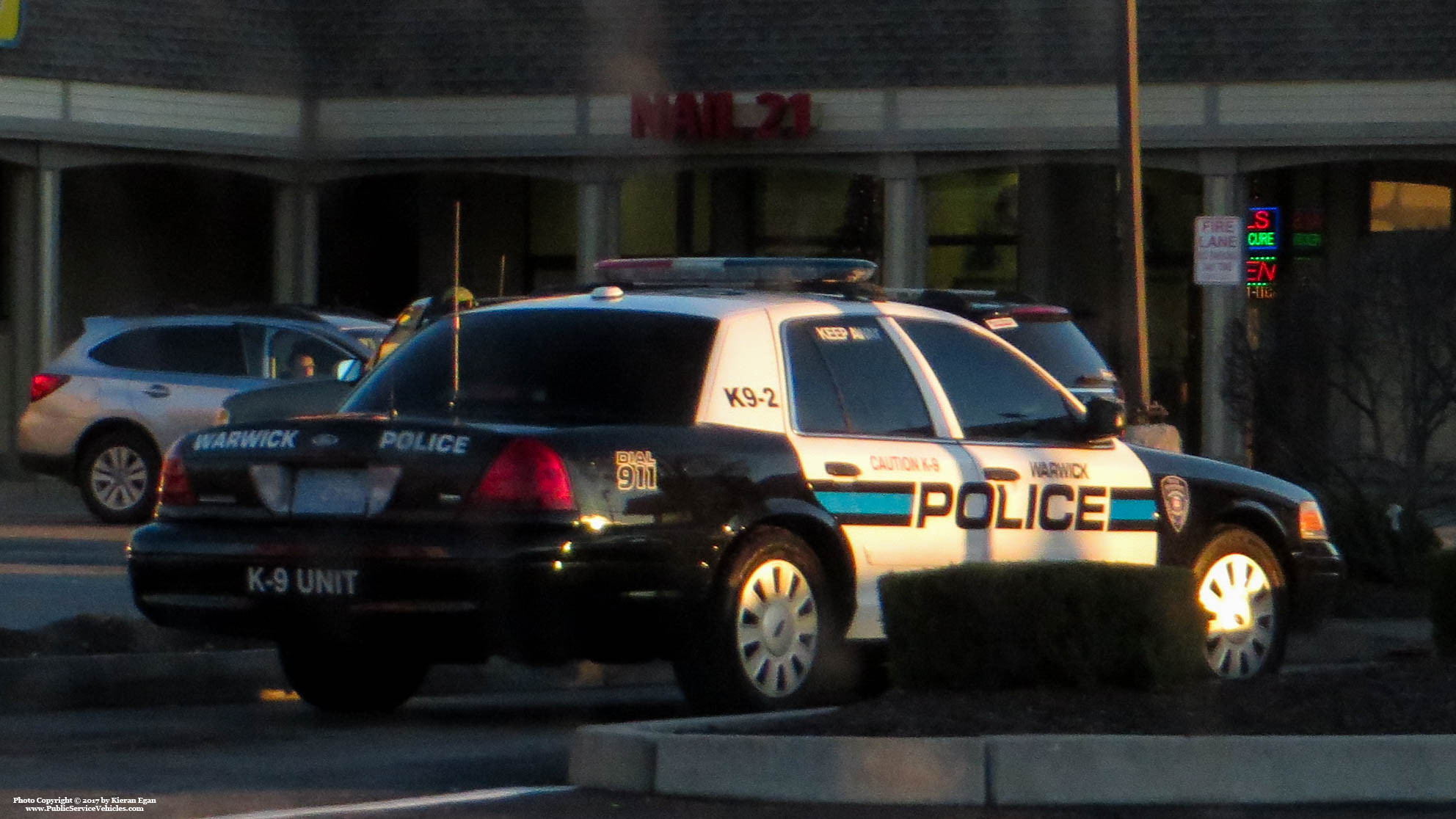 A photo  of Warwick Police
            K9-2, a 2015 Ford Police Interceptor Utility             taken by Kieran Egan