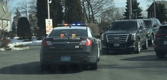 A photo  of Warwick Police
            Cruiser P-29, a 2013-2016 Ford Police Interceptor Sedan             taken by @riemergencyvehicles