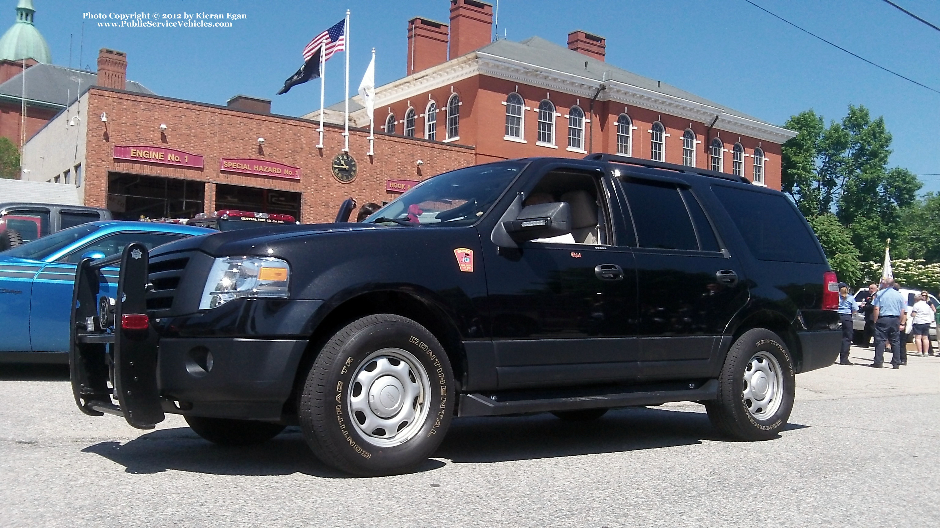 A photo  of Warren Fire
            Car 1, a 2011 Ford Expedition             taken by Kieran Egan