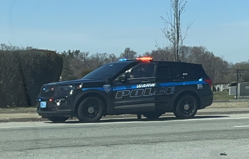 A photo  of Warwick Police
            Cruiser P-11, a 2021 Ford Police Interceptor Utility             taken by @riemergencyvehicles